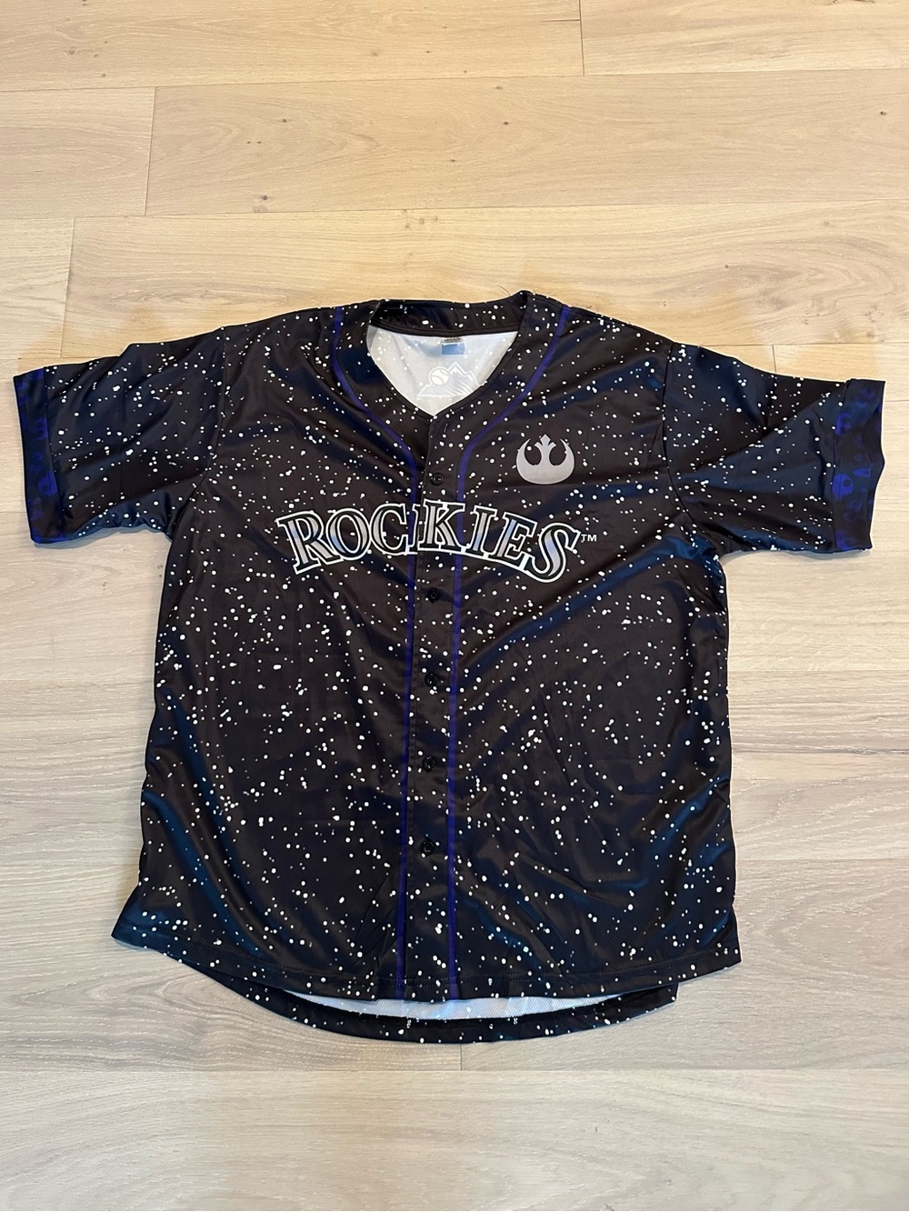2026 Rockies STAR WARS Night Baseball Jersey - Size XL, new